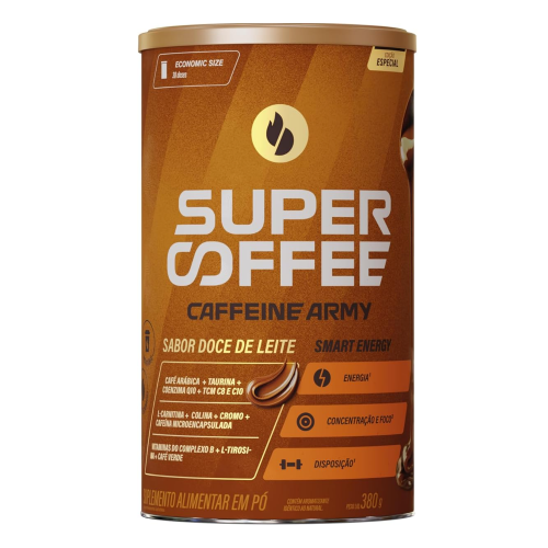 SuperCoffee Sabor Doce de Leite (380g) - Caffeine Army