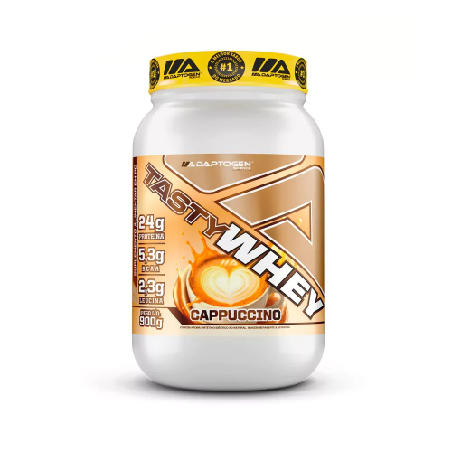 Tasty Whey Sabor Cappuccino (900g) - Adaptogen Science