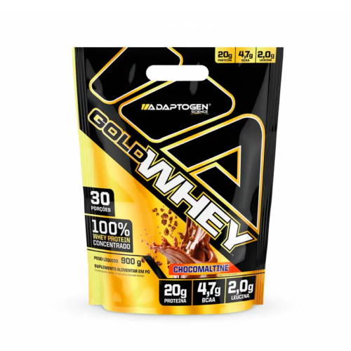 Gold Whey Sabor Chocomaltine (900g) - Adaptogen Science