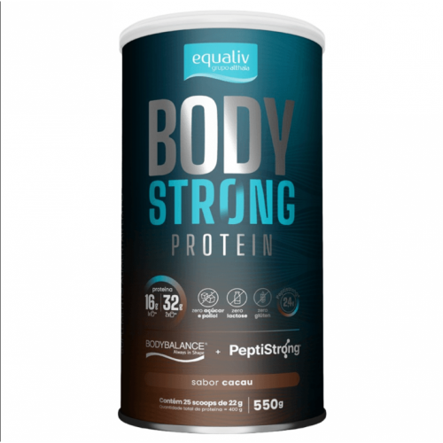 Body Strong Protein Sabor Cacau (550g) - Equaliv