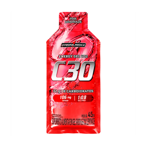 Vo2 Energy Gel C30 Sabor Pink Lemonade (45g) - Integralmédica