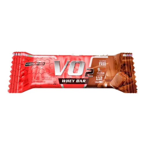 VO2 Whey Bar Sabor Chocolate (1 Unidade de 30g) - Integralmédica