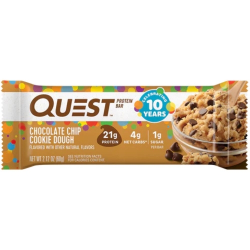 Quest Bar Protein Bar Sabor Chocolate Chip Cookie Dough (60g) - Quest 