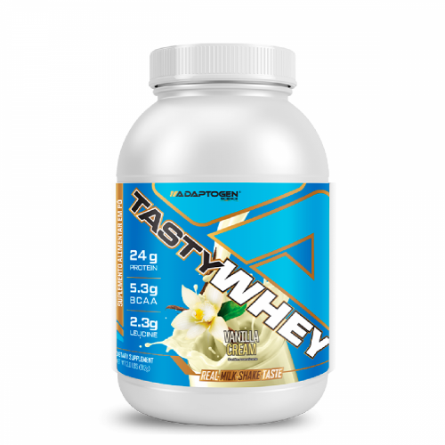Tasty Whey Sabor Baunilha (900g) - Adaptogen Science