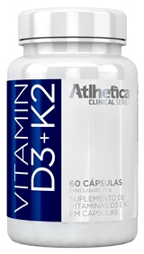 Vitamina D3+K2 (60 Cpsulas) - Atlhetica Evolution