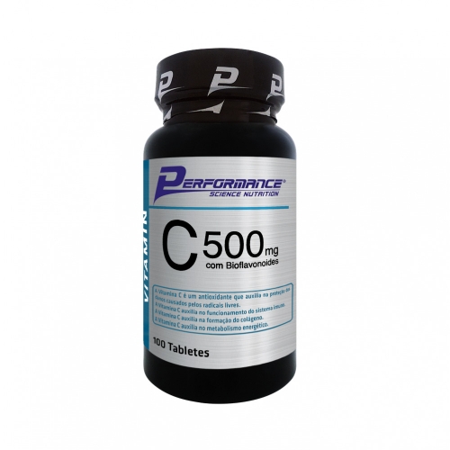 Vitamina C 500mg (100 Tabletes) - Performance Nutrition