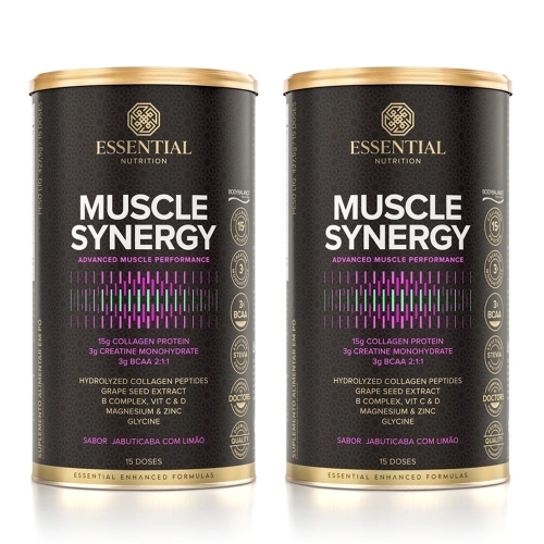 Kit 2unid Muscle Synergy (427,5g) - Essential Nutrition