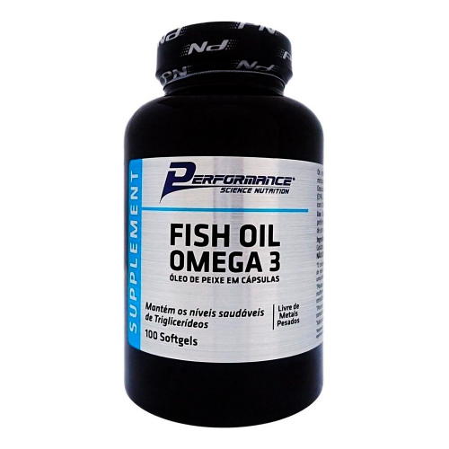 leo de Peixe - Fish Oil mega 3 (100 Cpsulas) - Performance Nutrition